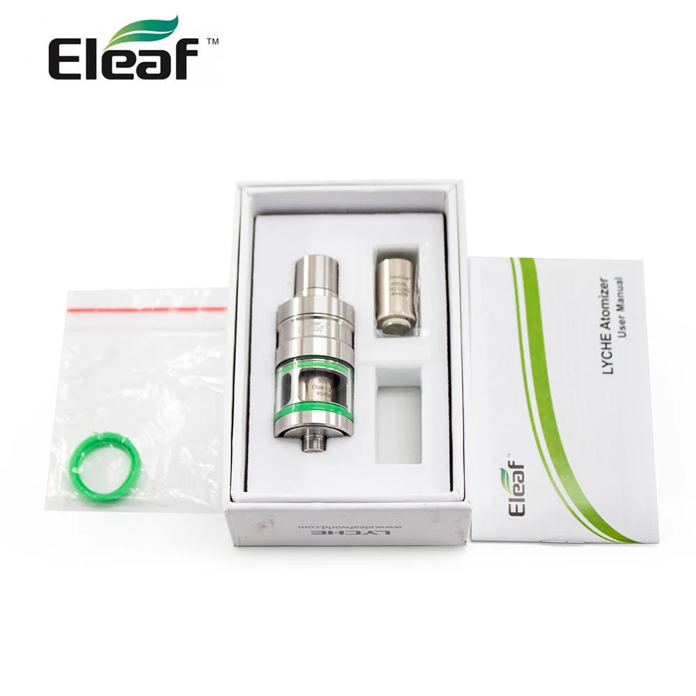 eleaf Lyche атомайзер с двойной и NC головкой 0.25ом головка нижняя сторона заполнения Vape Танк vs Lemo 2 Атомайзер