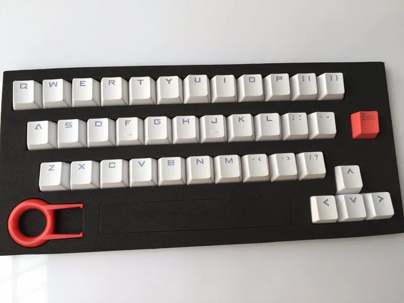 Cherry MX Keycap подсветка PBT 37 клавиш плюс ESC двойная съемка Просвечивающая подсветка для механической игровой клавиатуры