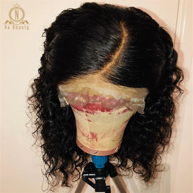 curly bob wig for black women 1(1)