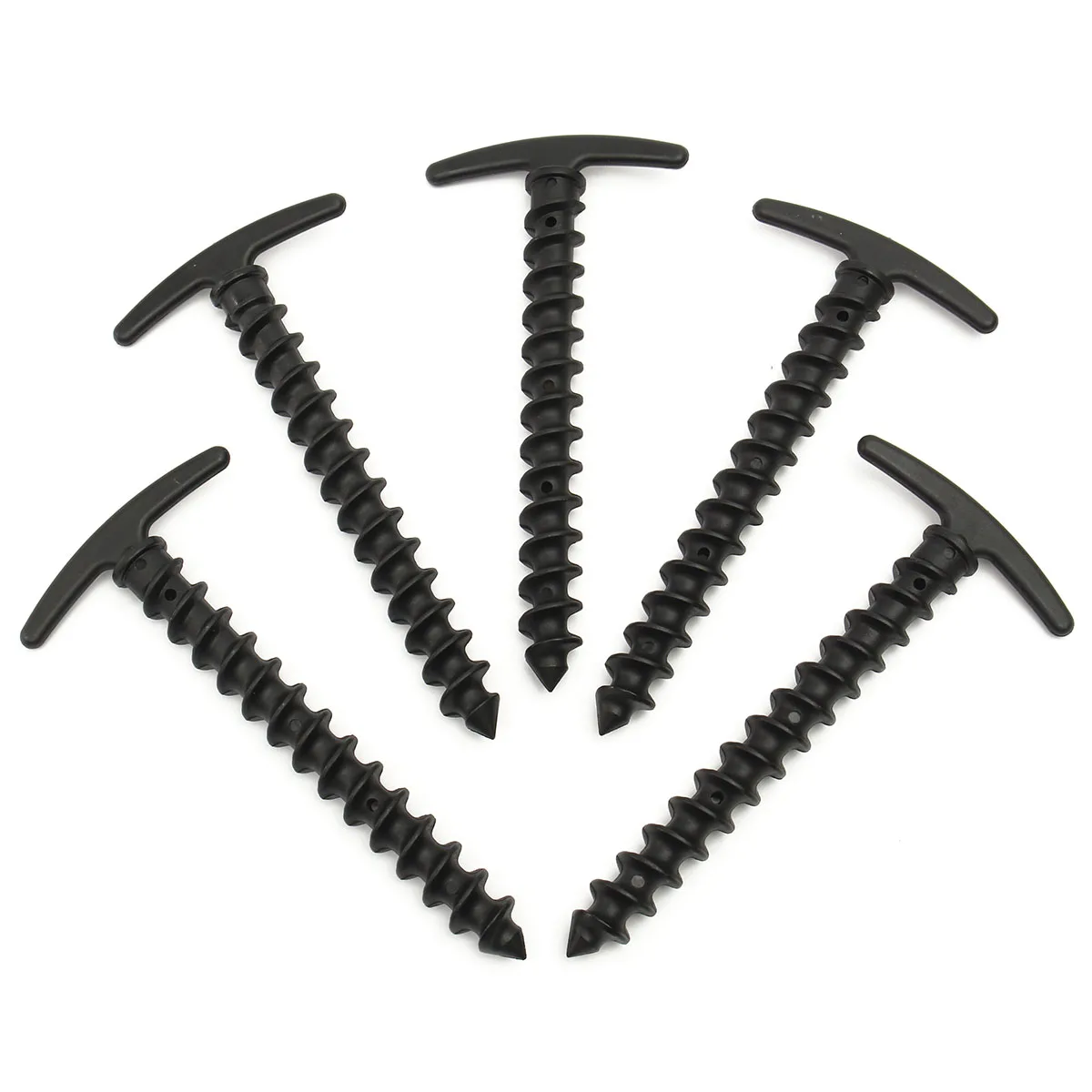 5pcs/lot Outdoor Ultralight Camping Tent Stakes Pegs Pins