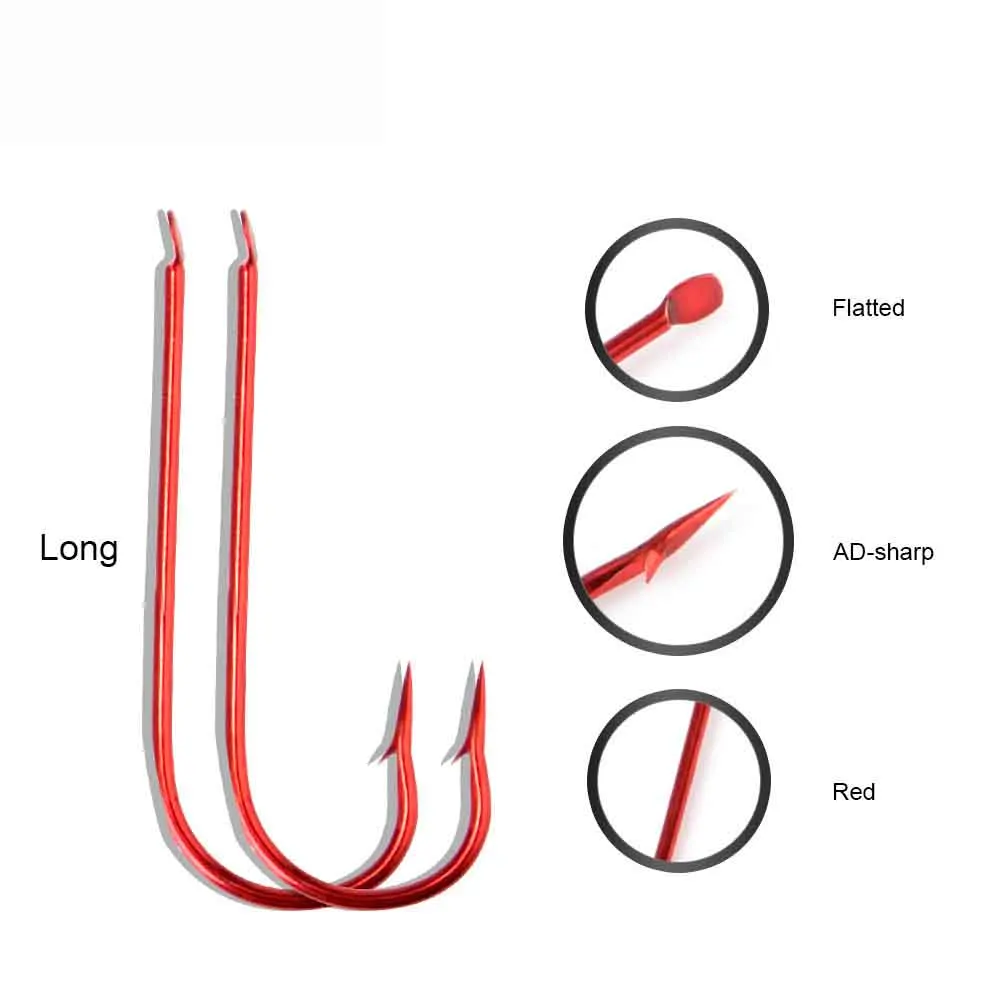 10 шт./упак. Размеры 6#7#8#10#12#14#16# Рыбалка колючая крючок углерода Сталь Fishinghook AD-sharp молния карп подачи Anzol рыболовные снасти джиг