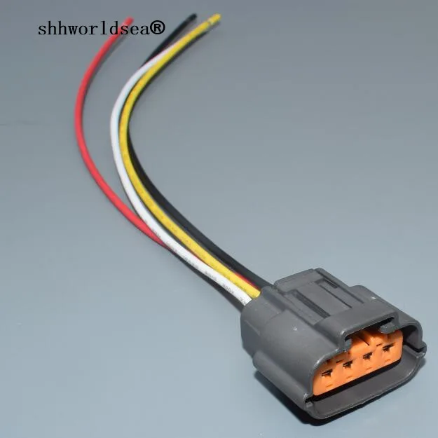

shhworldsea 6195-0030 auto Throttle Position Sensor TPS Plug Automotive 4 Pin Connector plug waterproof plug For Mazda RX7 FD
