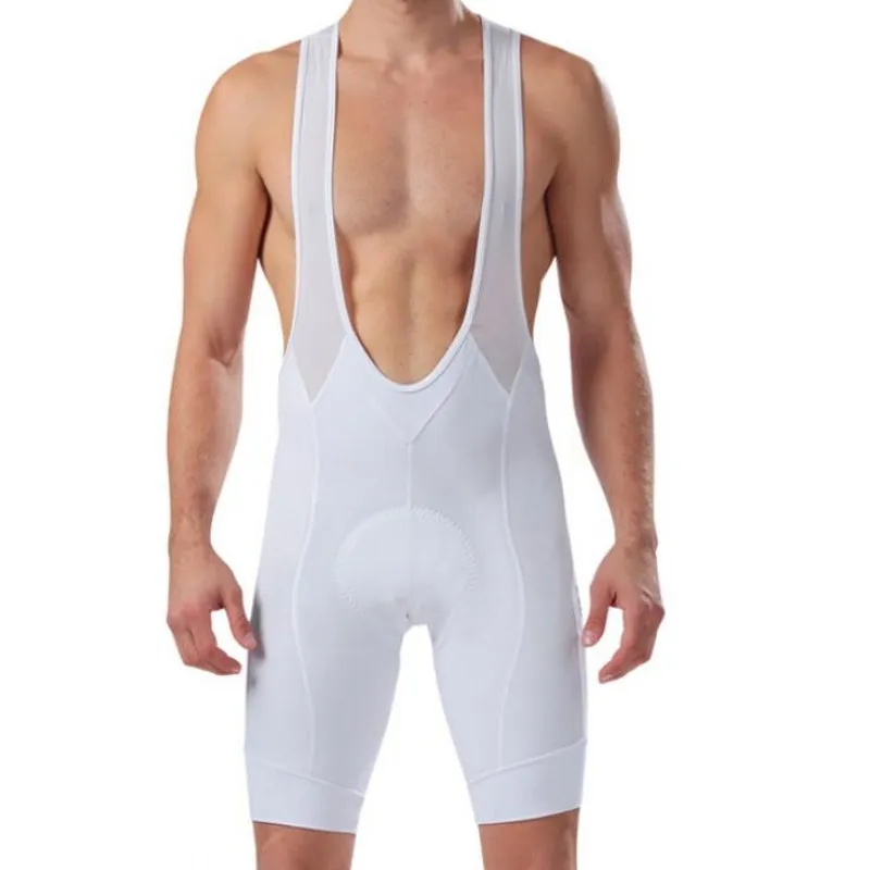 Collant Bavaglino Da Ciclismo Imbottiti In Gel Coolmax Da Uomo Lycra - Foto 13