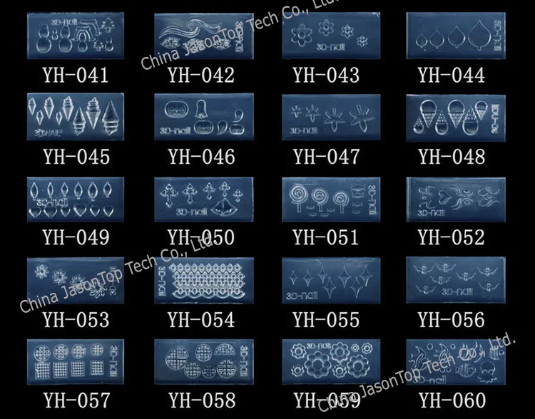 3d акриловый шаблон для ногтей, акриловая Форма для резьбы ногтей, шаблон для дизайна ногтей в 139 дизайнах, шаблон для украшения, мягкий силиконовый гель, инструменты