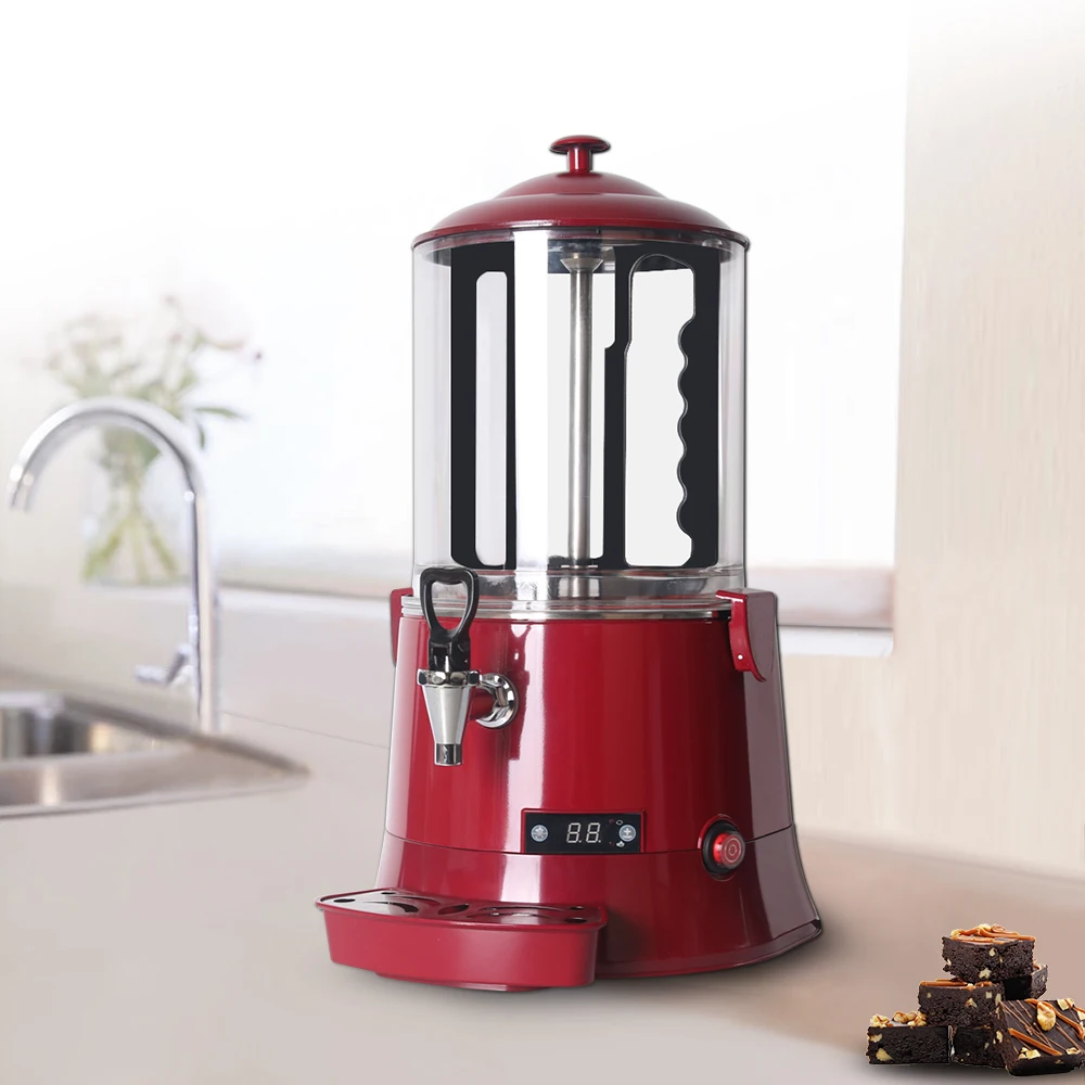ITOP 110V 220V Hot Chocolate Dispenser Machine ,Baine Marie Coffee Milk Tea Hot Drink Dispenser For Snack Store Buffet
