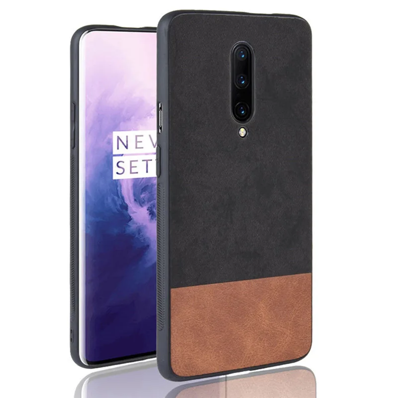 

For Oneplus 7 Pro Case Cover For Oneplus 7 Pro Case Silicone Shockproof Case Capas Original PU Leather Folio Coque
