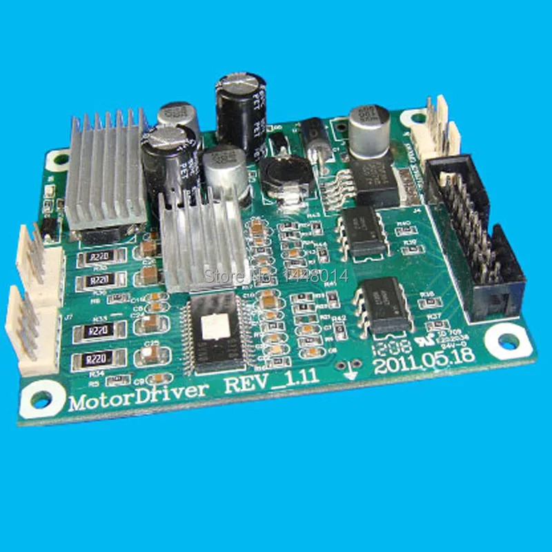 

1pc retail wide format printer Zhongye motor driver board for Epson DX5 DX7 printhead driver card plotter PCB board