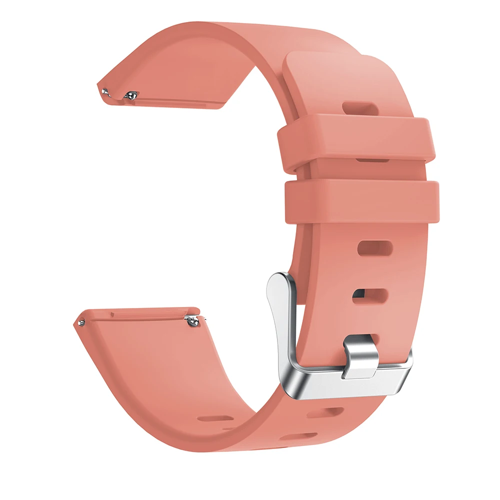 High Quality Soft Silicone Secure Adjustable Band For Fitbit Versa/Versa Lite /versa 2 Band Wristband Strap Bracelet Watch Strap