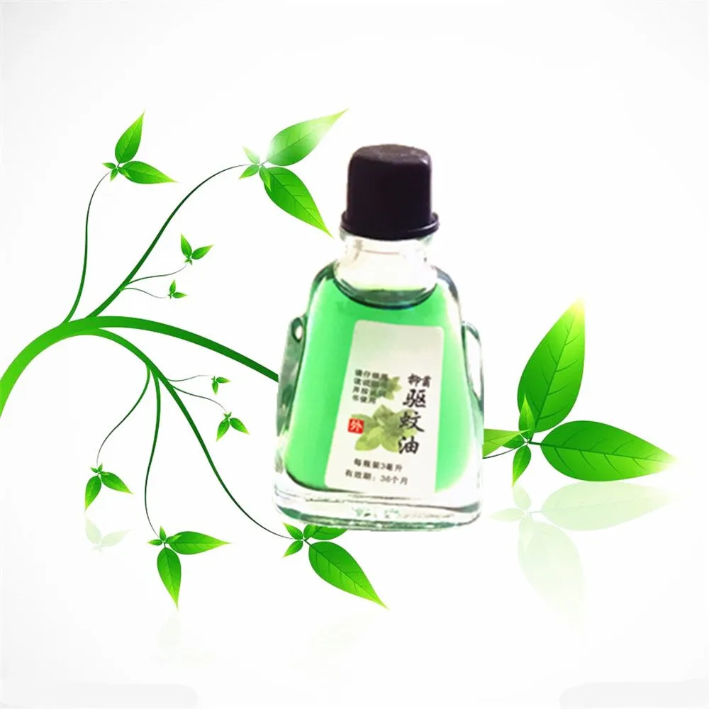 3ml/bottle Mint Treatment Heat Stroke Abdominal Distention Clear Away Heat Essential Oils Summer