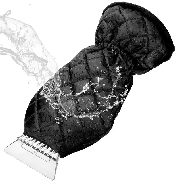 Waterproof Unisex Snow Shovel Gloves Ski Gloves Warm Ice Scraper Mitten