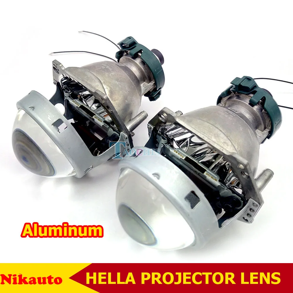 

Hella Projector Lens Aluminum 3.0 Inches Bi Xenon Projector Lens Car Hid Headlight Modify D2S Reflector Hi/Lo Beam