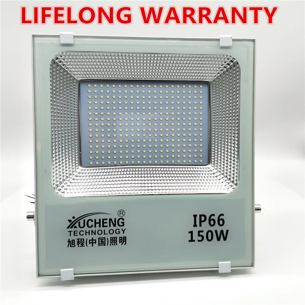 

LIFELONG WARRANTY 150W Led SpotLights Outdoor IP66 Waterproof led Floodlight reflektor led Garden Light Exterior Led Wall Lamp