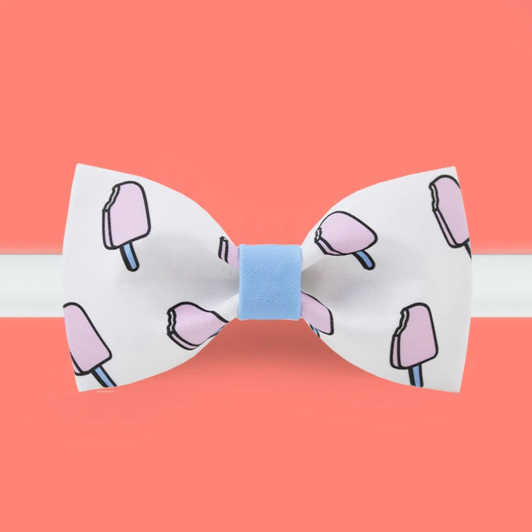 Модная новинка Мужская дизайн мужской костюм обувь с бантом свадьба печатных Жених дружки личности Фруктового мороженого