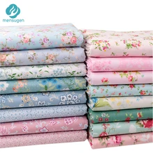 Tela metros colección Floral 100% tela de algodón para ropa de bebé vestido de coser sábana de cama funda de almohada DIY telas de costura