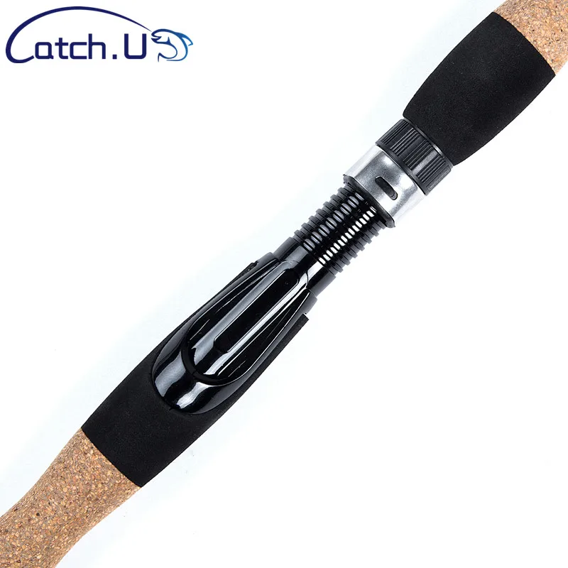 Catch.U 1.8M Fishing Rod Carbon Spinning Rods UL Lure Casting Rod Ultra Light Power Soft Fishing Rod Carp Line 2-5lb Wt 0.8-5g