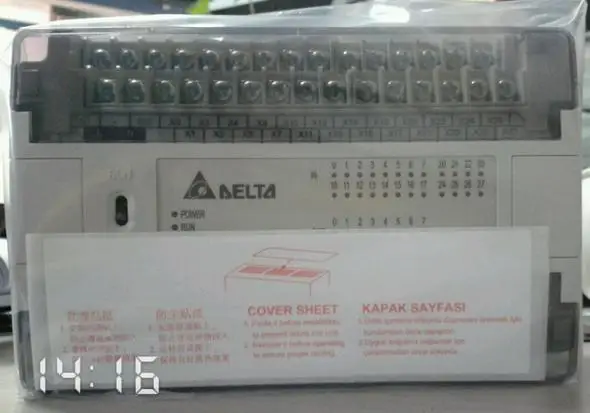 New and original DVP40ES00T2 (DVP-40ES00T2) DELTA PLC MODULE 40-POINT 24DI 16DO (NPN transistor),AC power new original delta plc eh3 series 100 240vac 24di 16do transistor output dvp48eh00t3