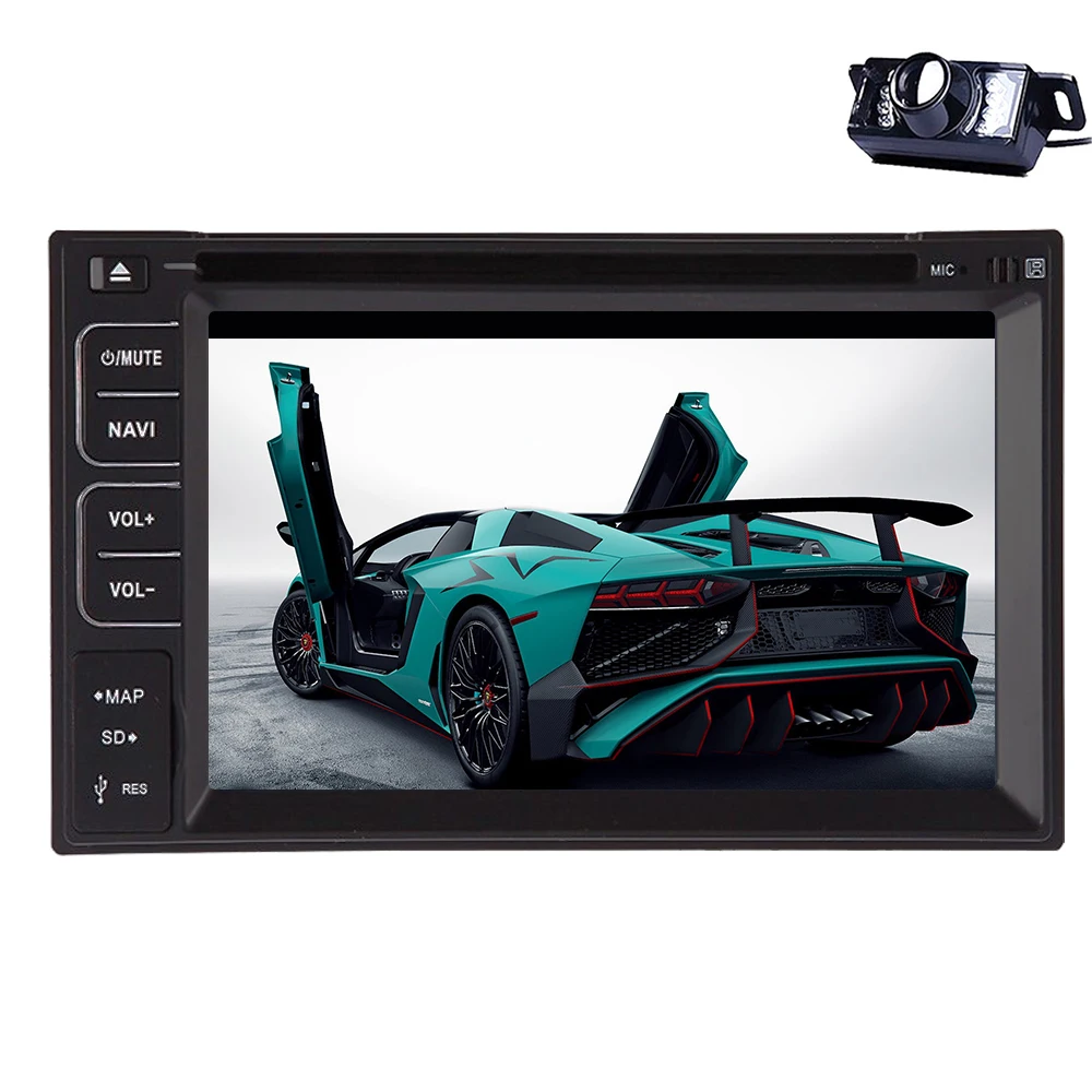 Excellent FM AM AMP Radio Touchscreen SD GPS Stereo MP3 Music Car DVD Player Movie Map 6.2" EQ CAM Autoradio Navigator RDS Sub 13 Excellent FM AM AMP Radio Touchscreen SD GPS Stereo MP3 Music Car DVD Player Movie Map 6.2" EQ CAM Autoradio Navigator RDS Sub 13