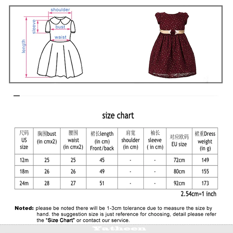 Yatheen/платье с блестками и кружевом для маленьких девочек от 12 до 24 месяцев Детские праздничные платья