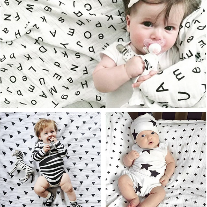 

Spring&Summer Bath Towels For Baby Newborn Blankets Swaddling Wrap Multifunction Cotton Swaddles Baby Embrace Blanket