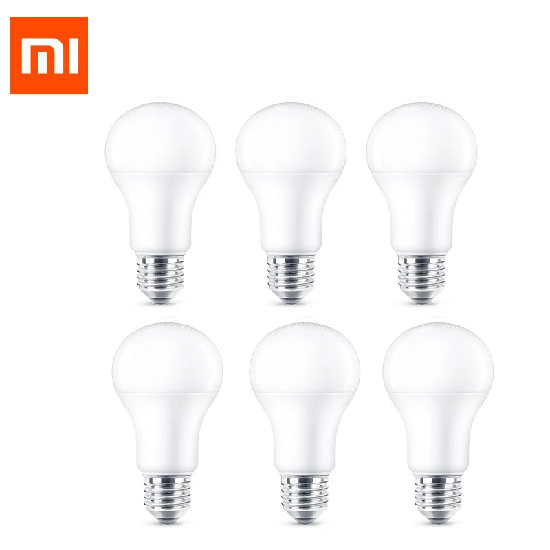 Светодиодная лампа Xiaomi E27 с теплым белым светом для Philips чип освещения 3000k 5700k 5 Вт
