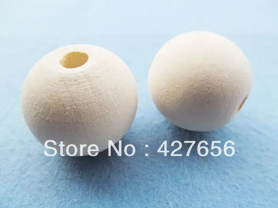 

3pcs large 40.00mm Unfinished Round Ball Natural Wood Spacer Beads Pendant Charm Finding,DIY Accessory Jewellry Making