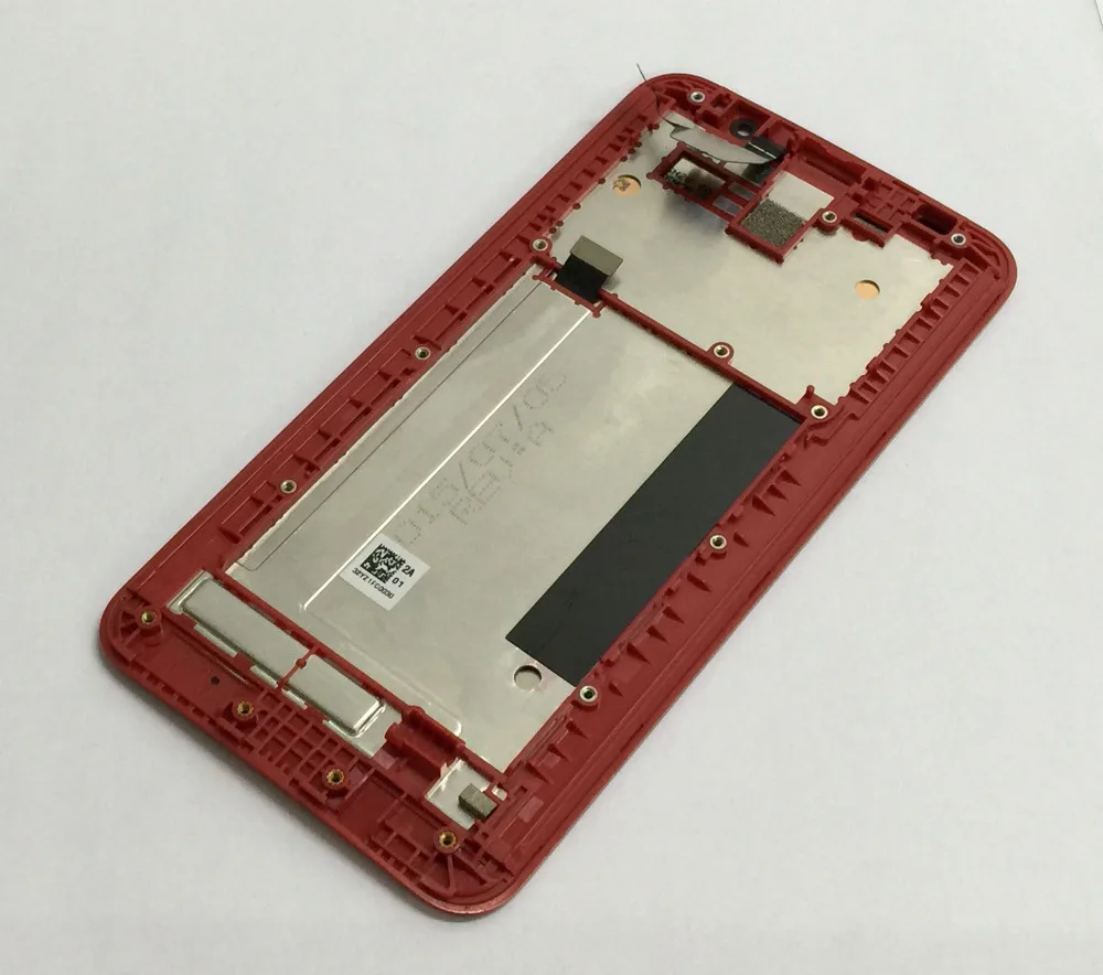 

For Asus Zenfone 2 ZE551ML Z00A Z00AD Z00ADB LCD Display Panel Module + Touch Screen Digitizer Glass Sensor Assembly + Red Frame