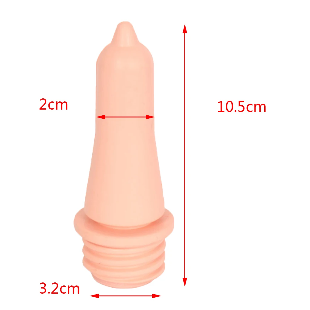 Rubber Calf Milk Bottle Feeding Snap Teat Calf Milk Mouth Bottle Nipple