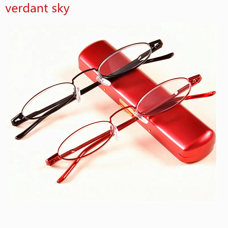 Flexible Tr90 Retro Reading Glasses Women Men Round Frame Unbreakable Pocket Reader Geek Nerd