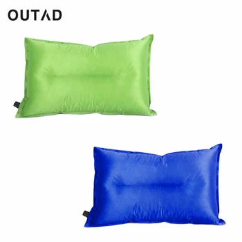

OUTAD Automatic Inflatable Pillow Air Cushion Portable Outdoor Hiking Travel Pillow 47x30x8cm