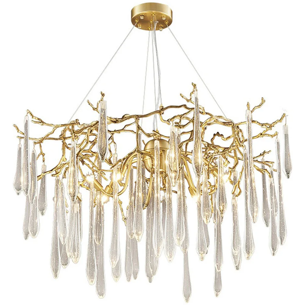 modern art deco chandelier