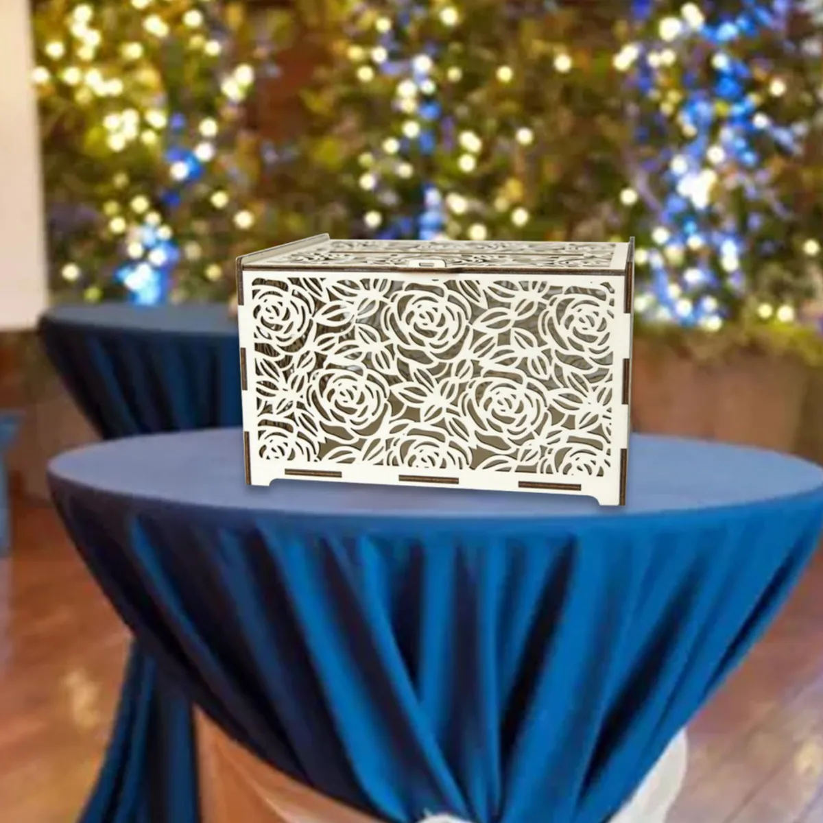 DIY свадебная открытка коробка деревянная коробка для денег с замком великолепное свадебное украшение поставки для дня рождения 30x24x21 см