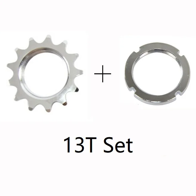 Bicycle Sprocket Gear 13T/14T/15T/16T/17T/18T Fixed gear cogs track bike Single Speed with lock ring for 1/8" chain