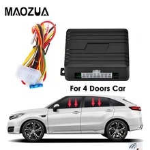 Maozua универсальные электростеклоподъемники для автомобилей свернуть ближе для 4 дверей авто закрыть окна Автомобильная сигнализация защита модуля системы автомобильной сигнализации