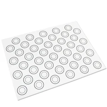 40*30 см Платиновый силикон коврик для теста Стекло армированный стекловолокном с антипригарным покрытием можно положить в духовка, макароны инструменты D740