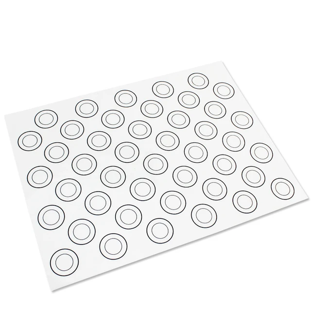 Cheap 40*30cm Platinum Silicone Dough Mat Glass Fiber Reinforced Nonstick Can Put the Oven Pasta Tools Cookware   D740