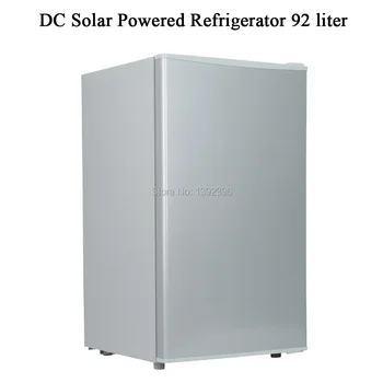 

92L DC Solar Powered Refrigerator Solar Compressor Refrigerator Portable Fridge Soalr Panel Freezer