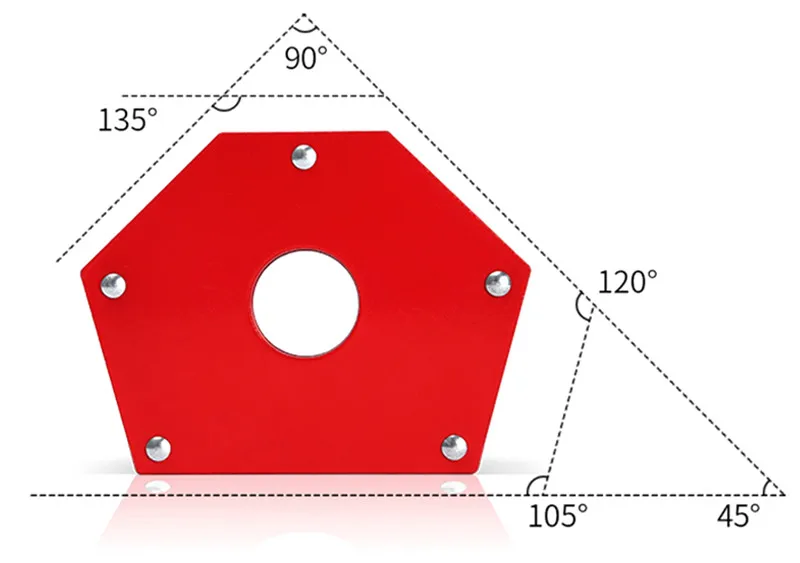 RUITOOL Muti-angle сварочный держатель сильный магнитный 25LBS 55LBS 80LBS зажим для Holdind 1 шт