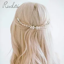 Silver/Gold Crystal Wedding Headpiece Headwear Wedding Hair Comb Wedding Jewelry Beaded Hair Pieces Wedding Accessories HD21