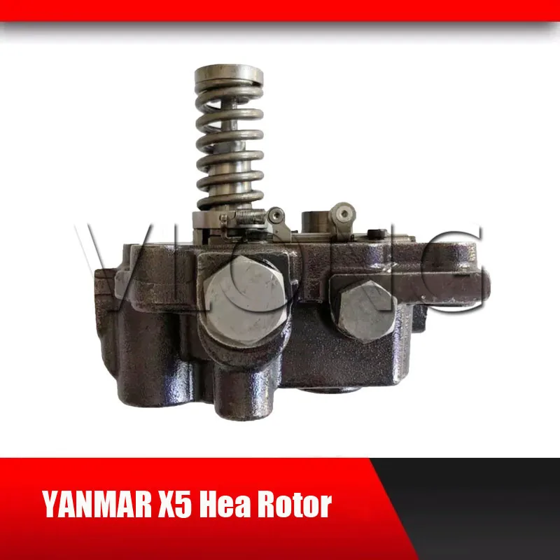 Для Yanmar 4TNV98 4TNV98T топливный инъекционный насос Головка ротора X5 насос|pump head|pump pumppump