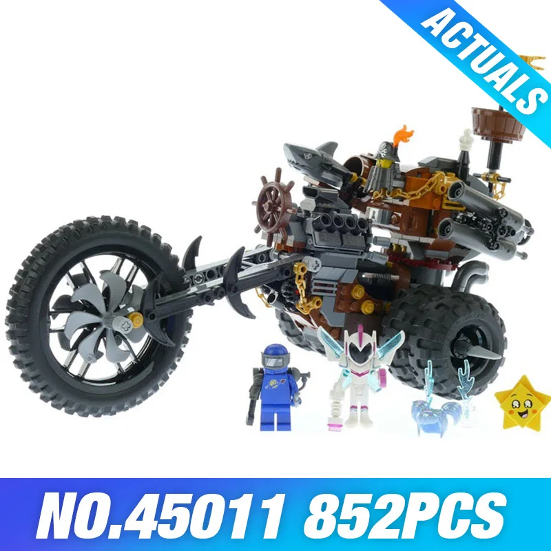 

45011 Creative Toys The 70834 Heavy Metal Motor Trike Set Building Blocks Bricks Assembly House Toys Kids Christmas Gifts