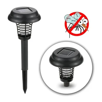 

Solar Powered Bug Zapper Light Outdoor Mosquito Killer Fly Pest Trap Lamp Garden Lawn Light For Residential mosquito assassino