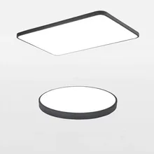 Современный светодиодный светильник-Люстра для гостиной, спальни, кухни, светодиодный потолочный светильник, акриловый светильник 5 см, ультратонкий