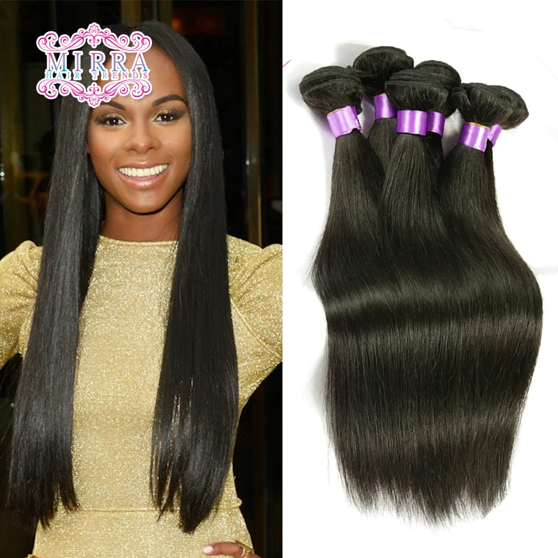 Malaysian Virgin Hair Straight Wet And Wavy Weave 100 Human Hair