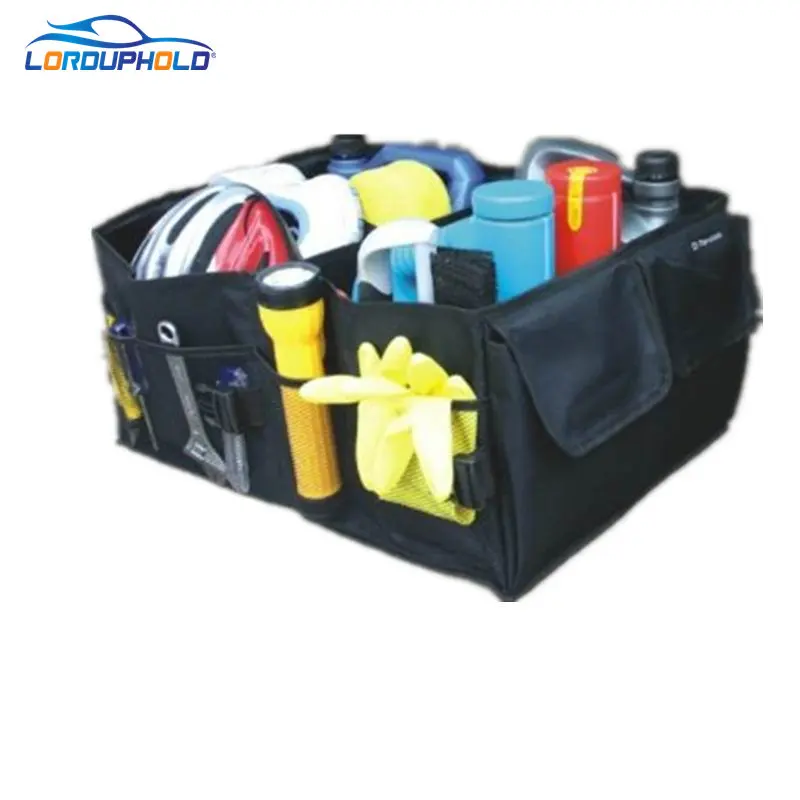 [LORDUPHOLD] Car Foldable Storage Bag Box Rear Racks Trunk SUV