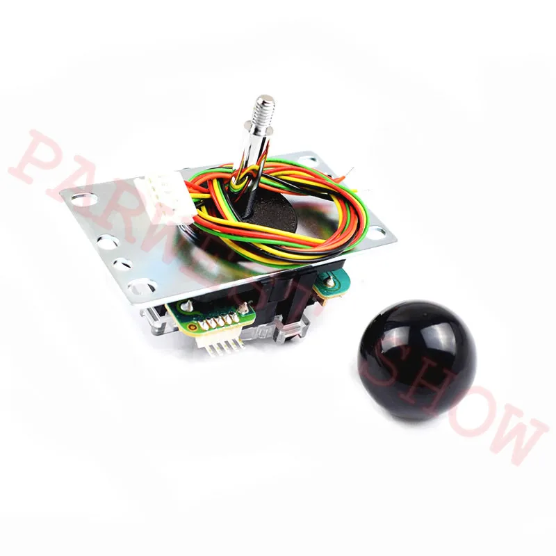 JLF-TP-8YT Япония Sanwa Джойстик с 4/8 способ работы/аркадный рокер wtih topball+ 5pin провод+ SANWA-GT-Y-восьмиугольный ограничитель комплект