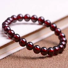 yu xin yuan natural garnet hand chain bracelet with round beads of the lady garnet women bracleets yu xin yuan natural garnet hand chain bracelet with round beads of the lady garnet women bracleets