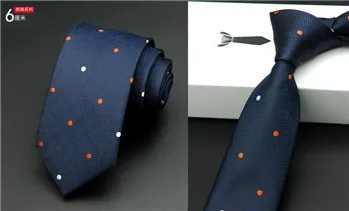 SCST бренд галстук белый красный горошек печати черные свадебные галстуки тонкий мужской галстук 6 см шелковые галстуки для мужчин галстук Gravata CR059