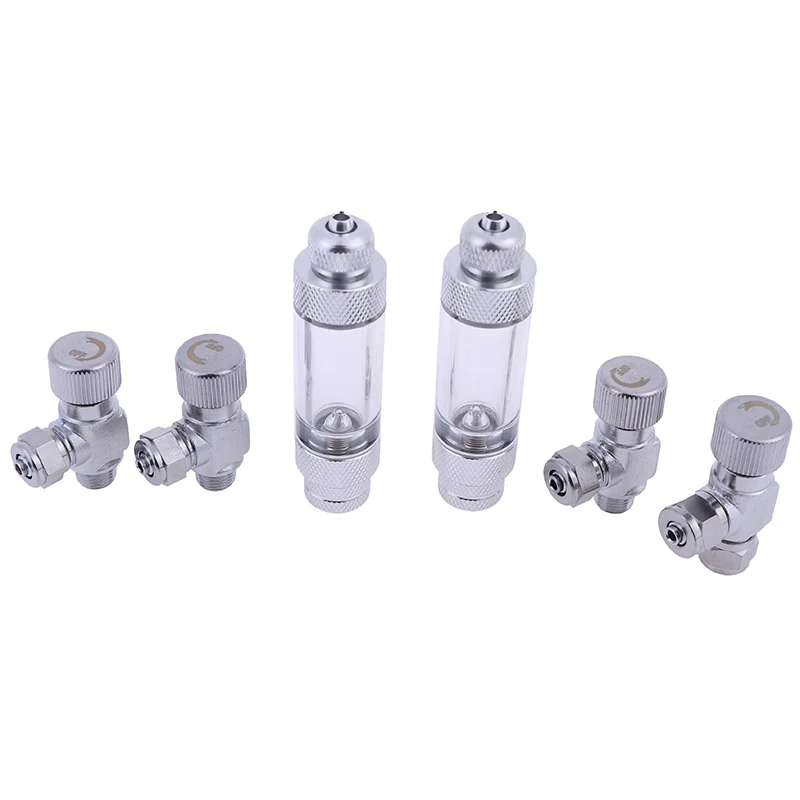 Высокое качество аквариумная система CO2 Регулятор иглы обратный клапан счетчик