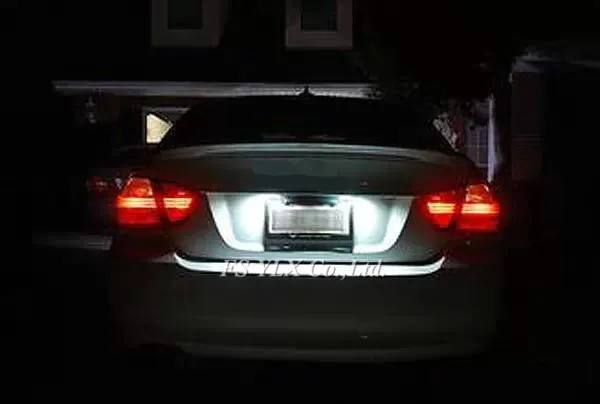 led car plate