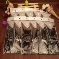 Набор круглых спиц из нержавеющей стали, 11 шт./компл., размеры 6-16, 43.65.80.100.120 см - изображение